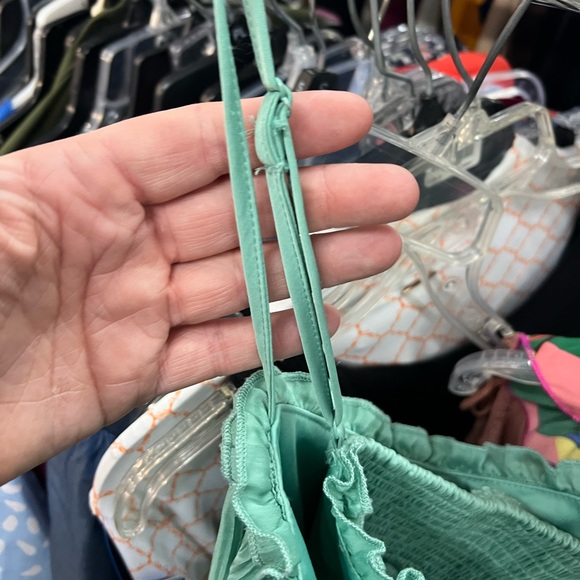 Wild Fable Mint Ruffled Mini Dress - Picture 6 of 7